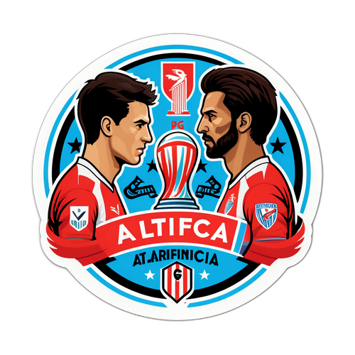 Sticker für das Duell zwischen Atlético CP und Benfica
