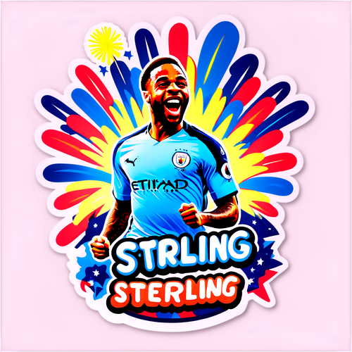 Raheem Sterling: Gol Hebat Dalam Pose Bergaya dengan Kembang Api yang Memukau!