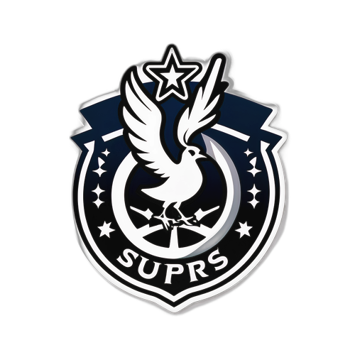 スタイリッシュにアレンジされたスパーズのロゴ