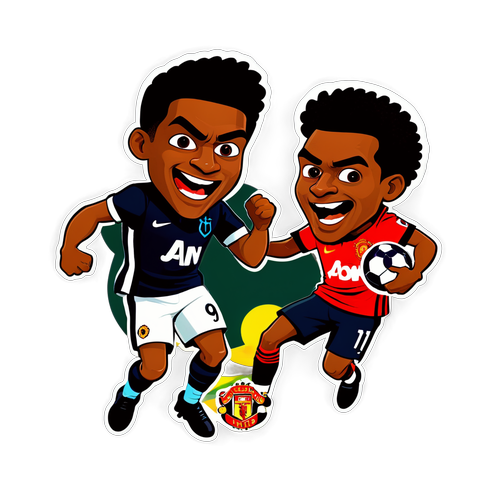 Stiker Perlawanan: United vs Tottenham