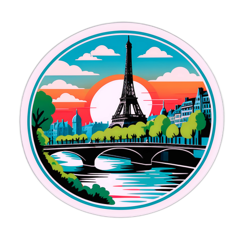 파리의 풍경 스티커