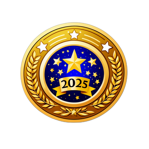 Eervolle sticker voor de Televizier Ring 2025