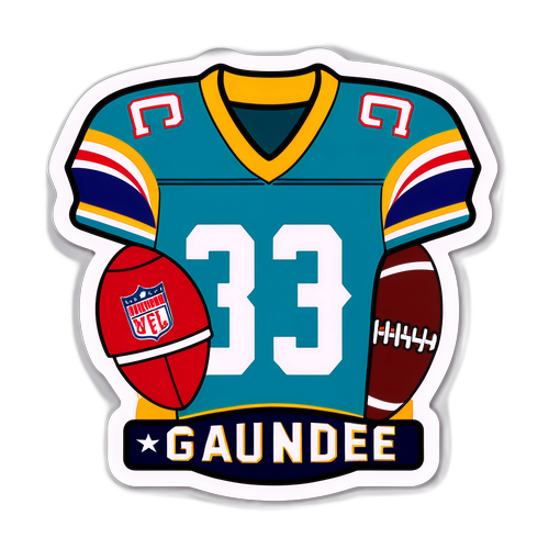 מדבקת ג'רסי כדורגל נוסטלגי