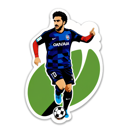 Ozan Akbaba Futbol Dinamik Sticker