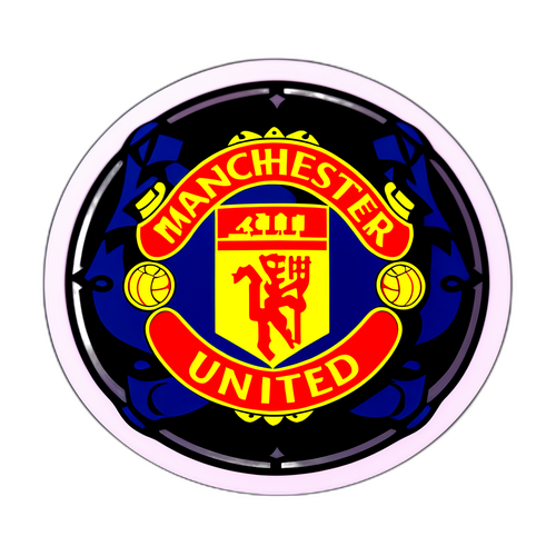Design Intricato del Crest del Manchester United