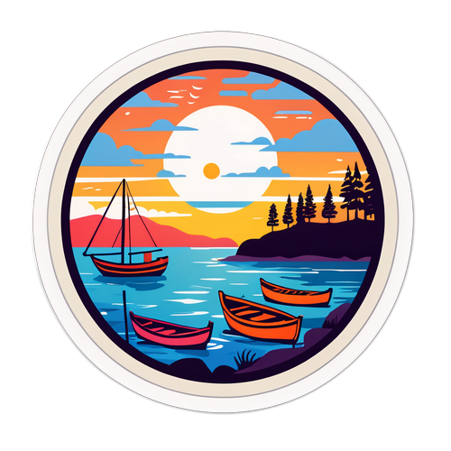 Kallhälls strand vid solnedgång