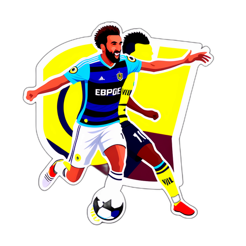 สติ๊กเกอร์ที่จับคู่ระหว่างเฟเนร์บาห์เช่และแอสตันวิลล่า