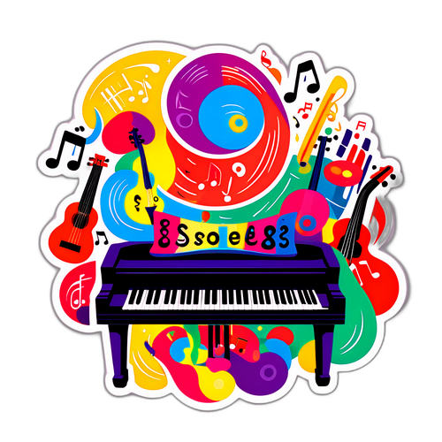 Musikalsk Sticker med Elmer Møller