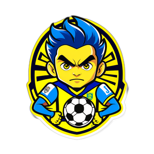 Pelekat Kelab Bola Sepak Fiksyen Machida Zelvia FC