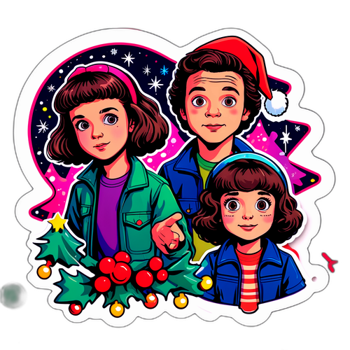 Palikpik na Sticker na Inspirado ng 80s