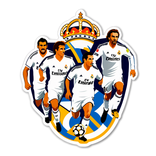 ¡Revive la Grandeza! El Sticker Legendario del Real Madrid que Cada Aficionado Debe Tener