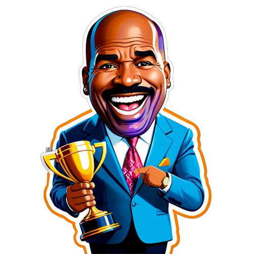 Steve Harvey Ngumingiti: Alamin Bakit Siya ang 'Best Host Ever!' na Tinatampok sa Nakakatuwang Karikatura!