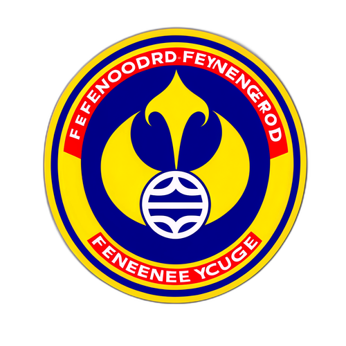 Stylizovaná nálepka Feyenoord – Fenerbahçe