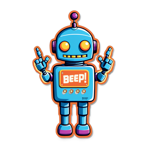 Robot Lucu Ini Pasti Akan Menceriakan Hari Anda - "Beep Boop! Saya Hebat!"