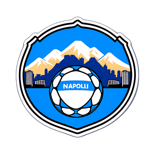Stilisierte Embleme von FC Napoli