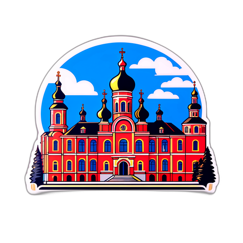 Мінімалістичне зображення Чернівців