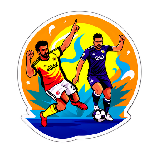 Sticker ya Rangi za Al-Shorta