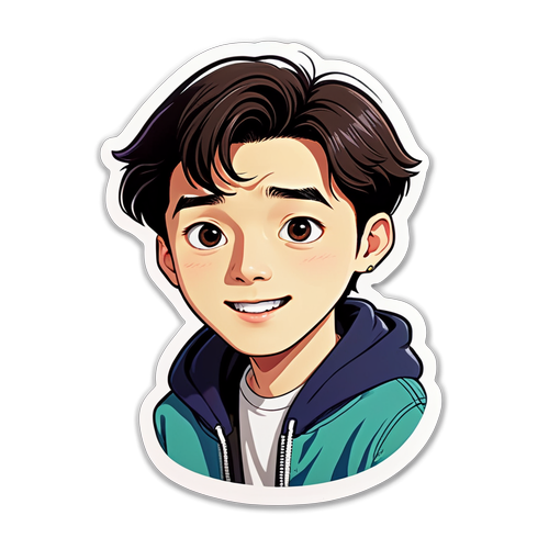 Charming Sticker ni Byeon Woo-seok na Animadong Karakter