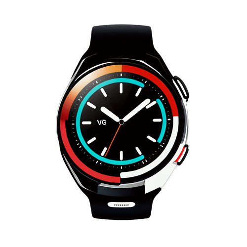 Σύγχρονο σχέδιο ρολογιού για το Huawei Watch 5