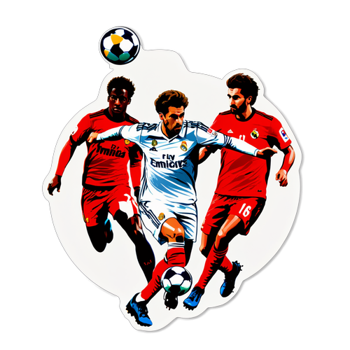 Sticker mô tả trận đấu giữa Real Madrid và Mallorca