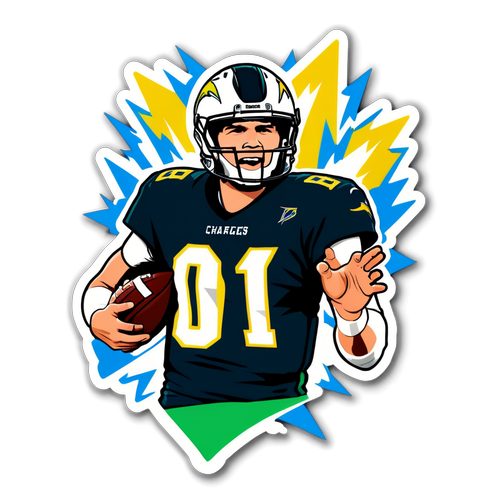 Unleash the Energy: Justin Herbert Sparks the Chargers with Lightning Performance!