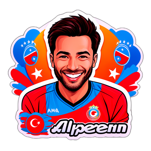 Alperen Şengün Gülümseyerek