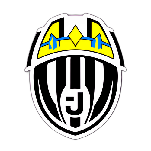 Λογότυπο της Juventus με Φουτουριστικό Σχεδιασμό