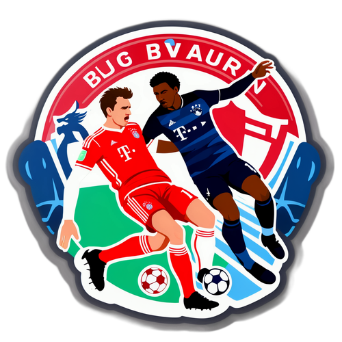 Intensiivinen Jalkapallo-ottelu Bayern vs Tottenham