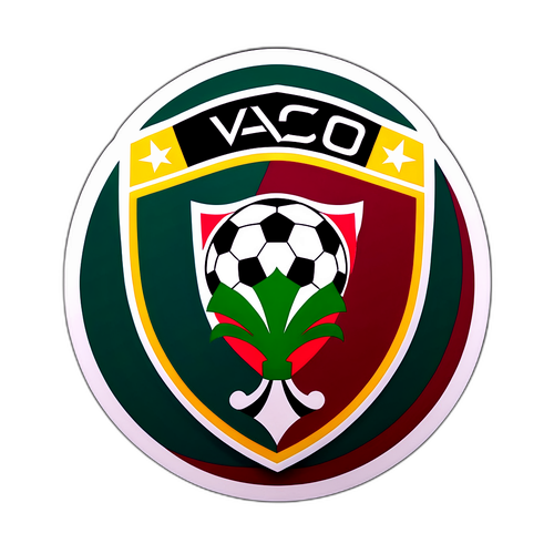 Stiker Rivaliti Sepak Bola Vasco da Gama dan Fluminense