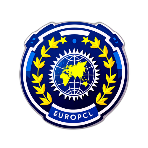 Moderne Europol-logo med cybersikkerhed