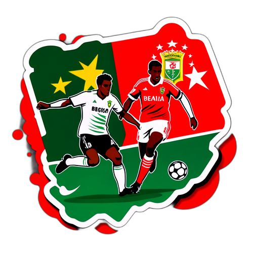 Lukisan Pertandingan Dramatis Moreirense dan Benfica