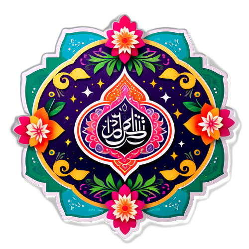 Desain Poster Warna-warni untuk Perayaan Hari Santri