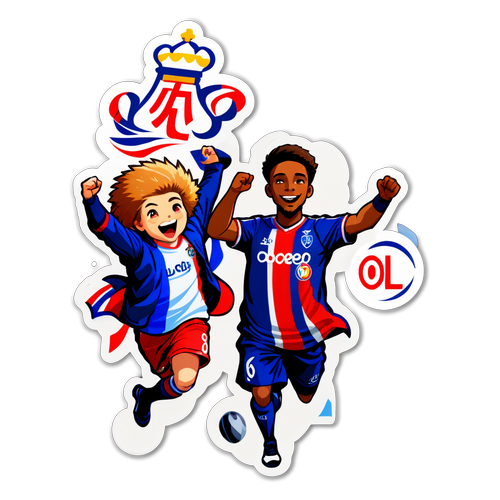 สติกเกอร์บรรยากาศเกม OL vs Angers