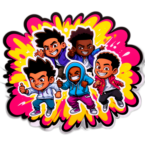 Dynamic Stickers z Krollami w Graffiti