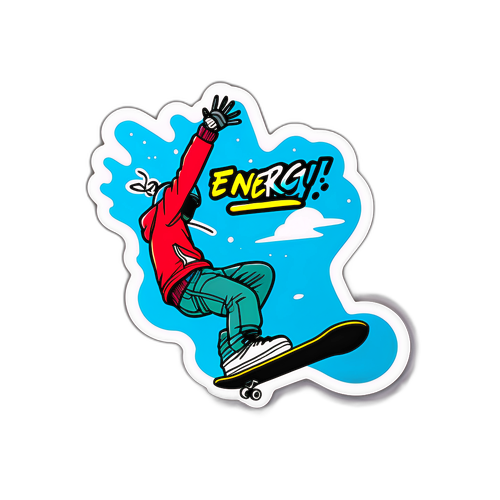 Autocollant de performance de snowboard