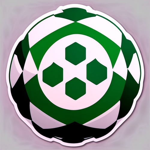 Sticker Bergaya Logo Real Betis