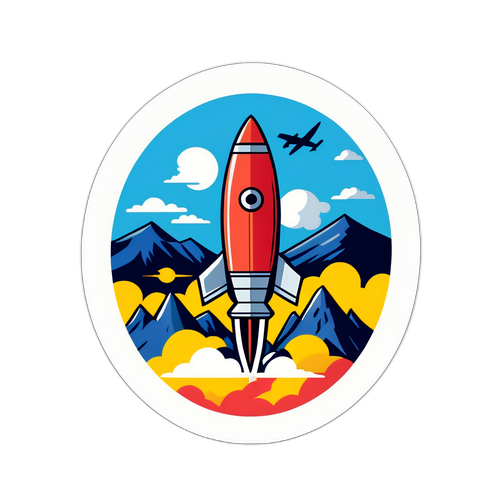 Stilvolles Design einer Luftbombe in Weiz