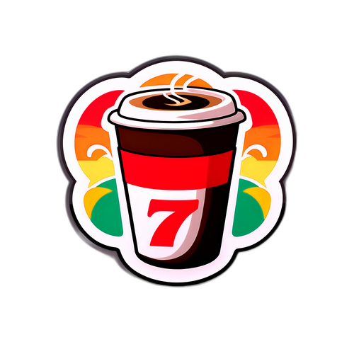 7-11 精選咖啡貼紙