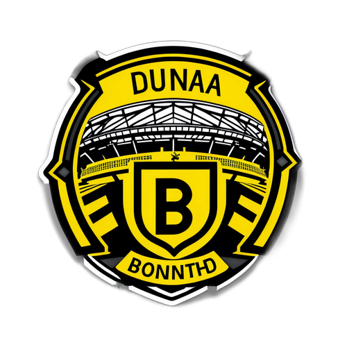 Pelekat Ikonik Signal Iduna Park Borussia Dortmund