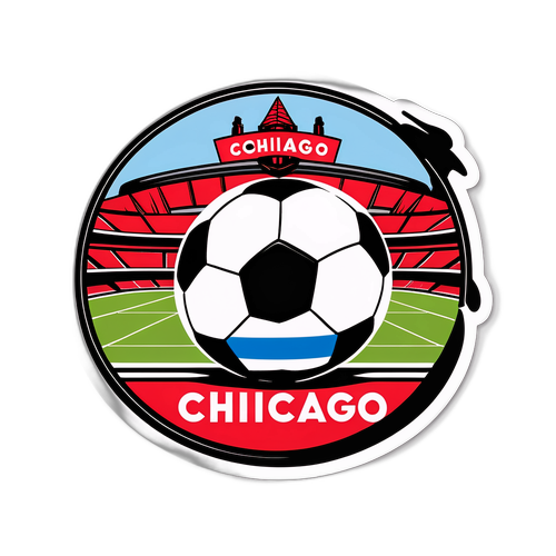 Стикер с предсказанием матча между Чикаго и Колумбусом
