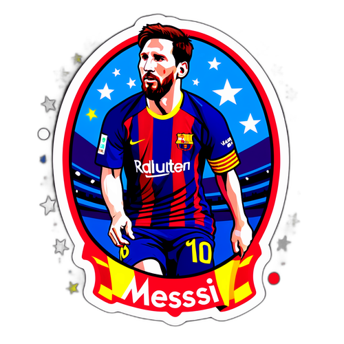 Stiker Penghormatan Warisan Messi