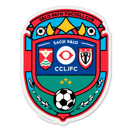 Adesivo do Estádio do Clube de Futebol Feminino de São Paulo