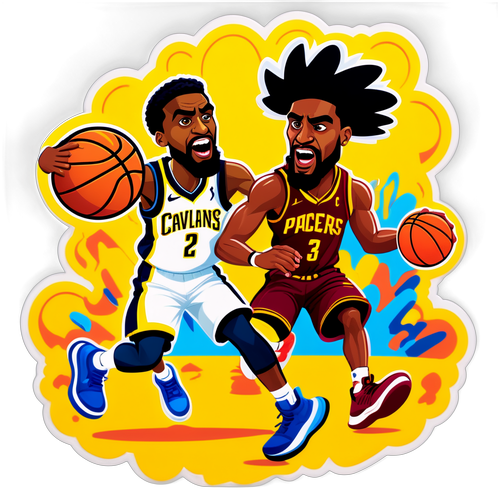 Eksaheradong Labanan ng Pacers at Cavaliers sa Basketball Court