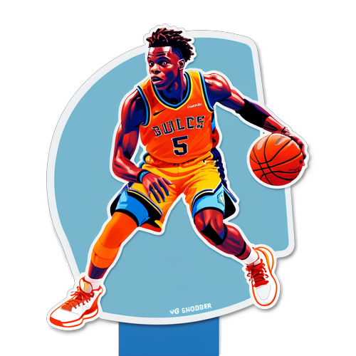 Sticker na Nagdiriwang sa Kahalagahan ni Dennis Schroder