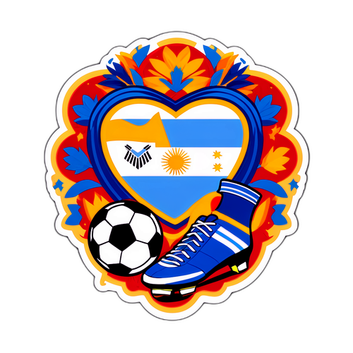 Sticker ya Sherehe ya Argentina