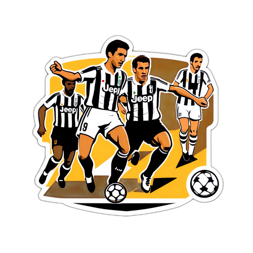 Sticker ya Kihistoria ya Juventus