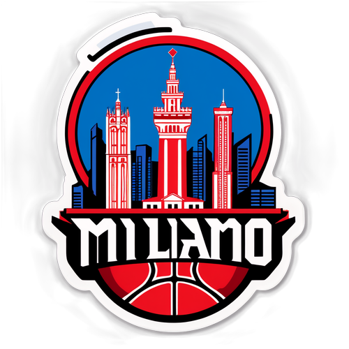 Milano in Alto: Scopri la Magia della Skyline con il Logo di Olimpia Milano!