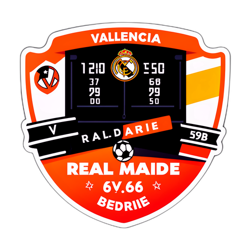 סטיקר דרמטי של ולנסיה נגד ריאל מדריד