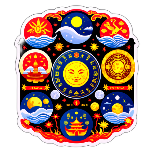 Sticker về lịch âm hôm nay