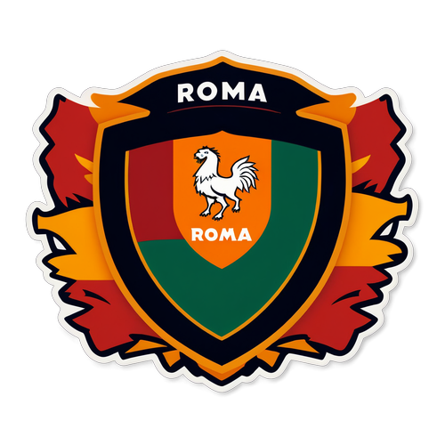 Forza Roma! Kreasi Stiker Menakjubkan dengan Warna Bendera Italia!